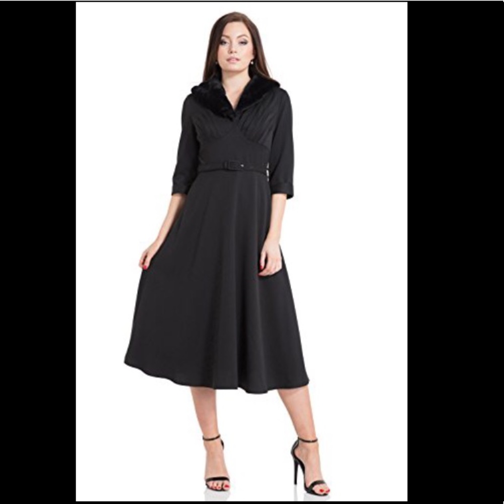Voodoo Vixen Lia Rockabilly Swing Dress